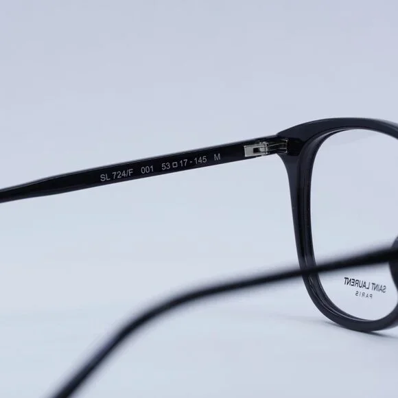 Final Price! Saint Laurent SL724/F 001 Black Eyeglasses Final Price! Saint Laurent SL724/F 001 Black Eyeglasses main image 4